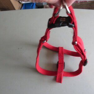 Caesar Millon Step In Red Harness - sz 14-22"